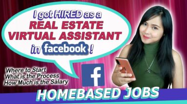 Getting Hired as a Homebased Virtual Assistant in Facebook!