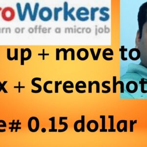 SIGN UP + MOVE TO INBOX +SCREENSHOT#MICROWORKERS TASK 2020