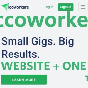 VISIT WEBSITE+ONE CLICK #PICOWORKERS
