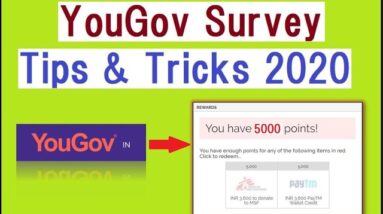 YouGov Daily Survey Tips and Tricks (Make Money online in 2020)