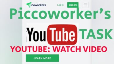 YOUTUBE: WATCH VIDEO#PICOWORKERS