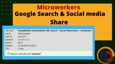 Microworkers search engage | Microworkers google search | Earn from Microworkers 2021