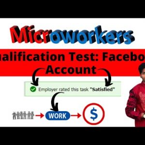 Qualification Test || Facebook || IMDB | Microworkers || Bangla Tutorial 2022 || Learn With Emran