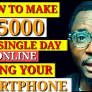 How to make money online in Nigeria with N1000 || Earn Money Online || make money daily in nigeria