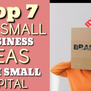 Top 7 But small Profitable Top Business Ideas In Nigeria | Top side hustles 2022 l Make Money Online